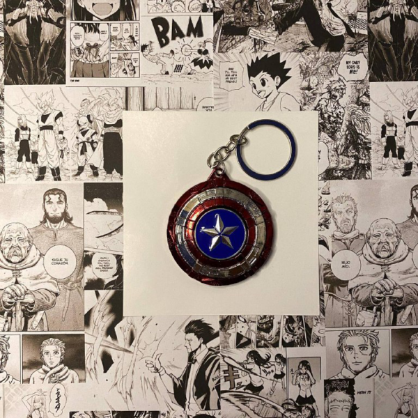 Llavero escudo del Capitan America
