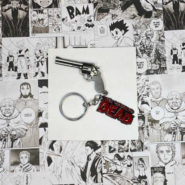 Llavero TWD Rick revolver