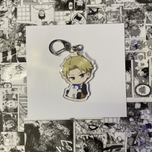 Llavero Spy x family Loid Forger con pinguino