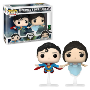 Superman & Lois flying Funko pop two pack