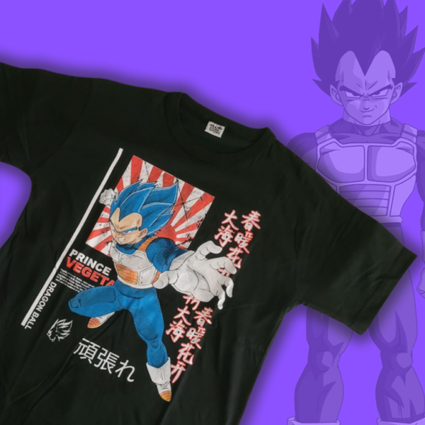 Franela Dragon ball Vegeta