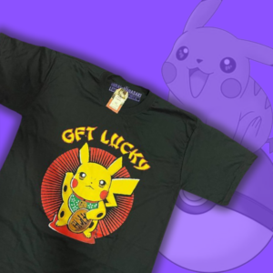 Franela Pikachu Get Lucky