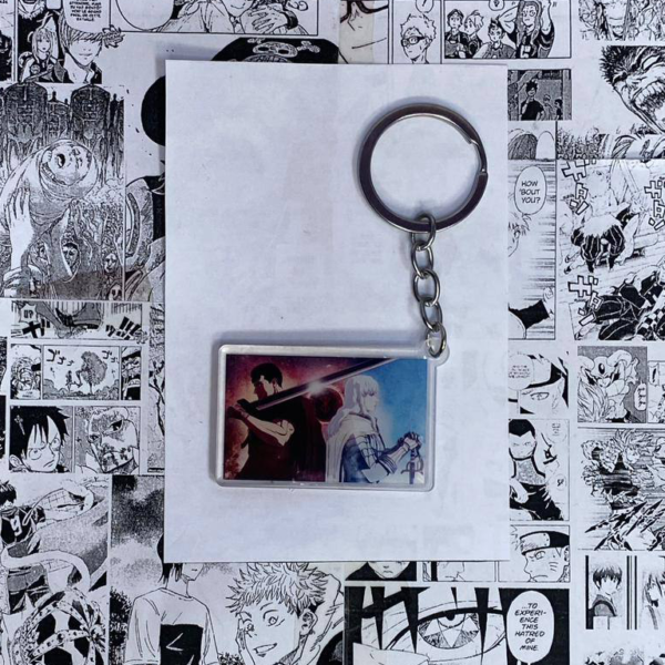 Llavero Berserk Guts y Griffith