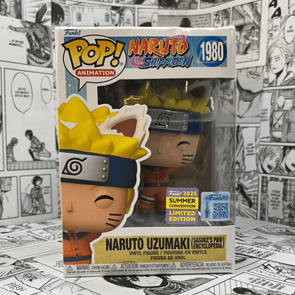 Naruto Uzumaki (Sasuke’s Paw Encyclopedia) Funko pop Nº 1980 # - Image 2