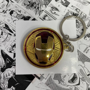 Llavero Iron Man Giratorio