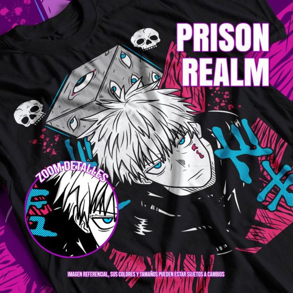 Franela Gojo Prison Realm