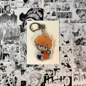 Llavero Chainsaw man Denji y Pochita 2