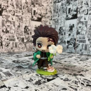 Figura chibi Demon slayer Tanjiro (Incluye caja)