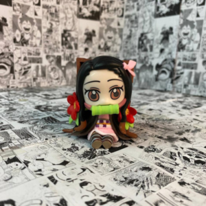 Figura chibi Demon slayer Nezuko (Incluye caja)
