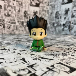 Figura chibi Hunter x Hunter Gon sentado