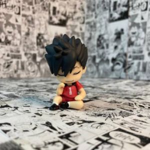 Figura chibi Haikyuu Kuroo dormido