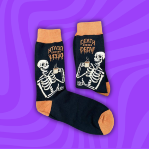 Calcetines Death before decaf