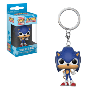 Sonic with ring Keychain pop
