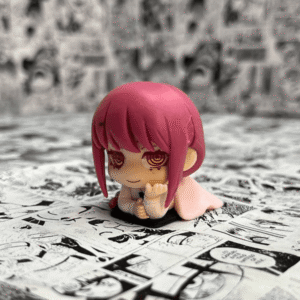 Figura chibi Chainsaw man Makima acostada