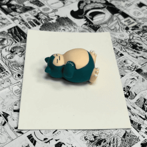 Figura chibi Pokemon Snorlax boca arriba