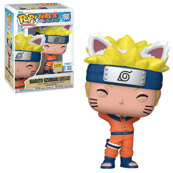 Naruto Uzumaki (Sasuke’s Paw Encyclopedia) Funko pop Nº 1980 #
