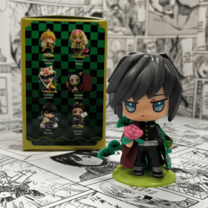 Figura chibi Demon slayer Tomioka (Incluye caja)