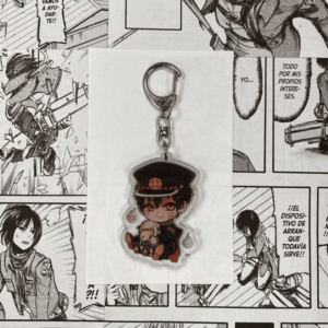 Llavero Hanako kun Hanako y Yashiro