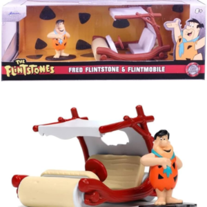 Fred Flintstone & Flintmobile escala 1:32 Original Jada