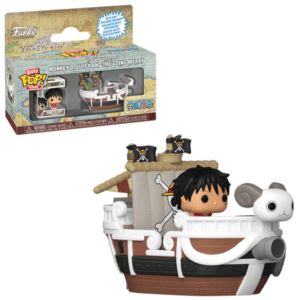 Bitty pop Monkey D. Luffy and the Going Merry