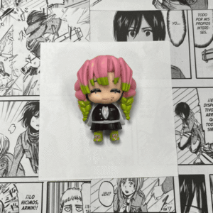 Figura chibi Demon slayer Mitsuri acostada