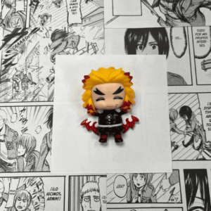 Figura chibi Demon slayer Rengoku acostado