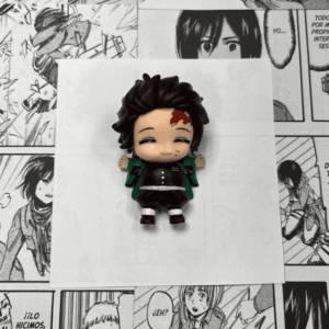 Figura chibi Demon slayer Tanjiro acostado