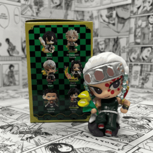 Figura chibi Demon slayer Tengen Uzui (Incluye caja)