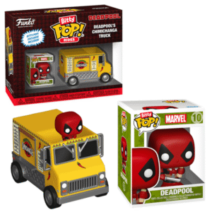 Bitty pop Deadpool's chimichanga truck