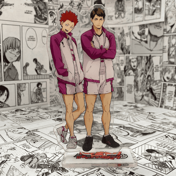 Acrilico Haikyuu Ushijima y Tendo