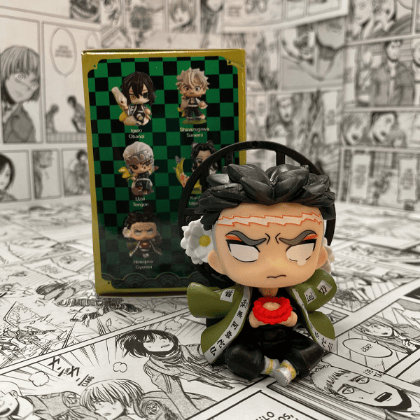 Figura chibi Demon slayer Himejima (Incluye caja)