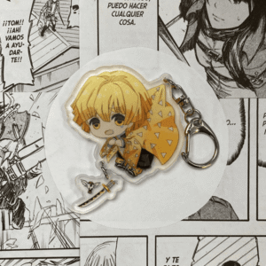 Llavero Demon slayer Zenitsu